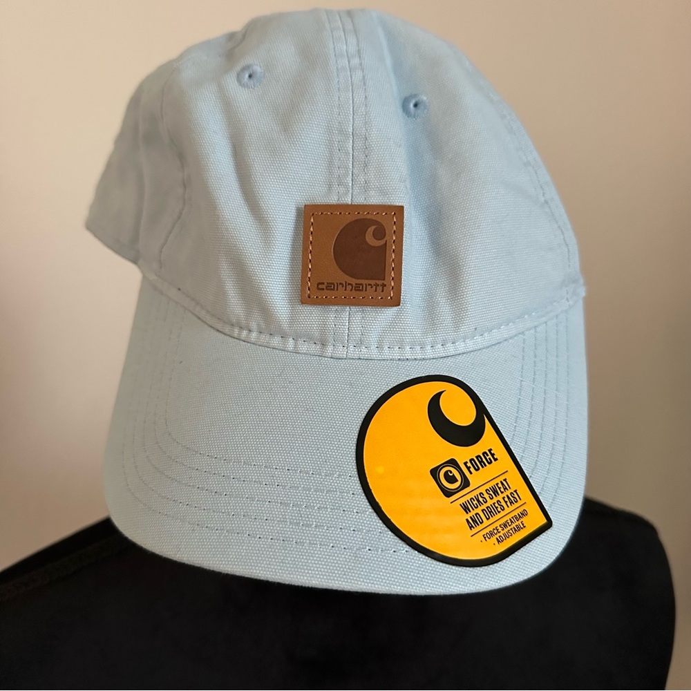 Carhartt Light Blue Cap adult one size, adjustable